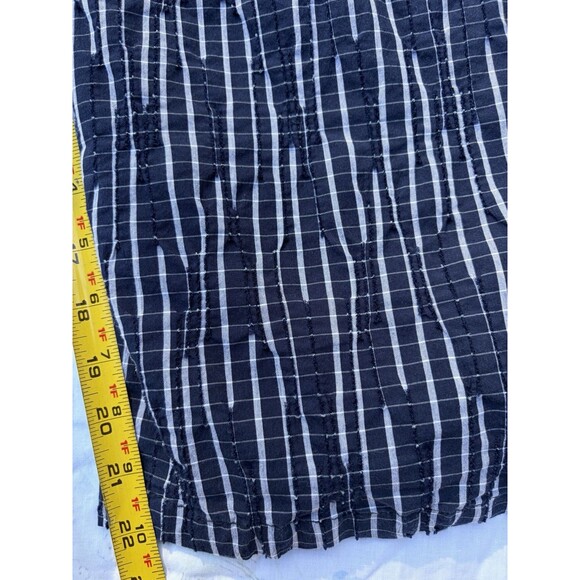 DRESS TO KILL by Jane Mohr Wide-Leg Harem Pants, Navy/Gray Striped, Size 1 - Picture 10 of 16